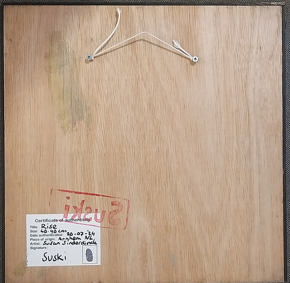 Miniatura: Rise  41x41cm