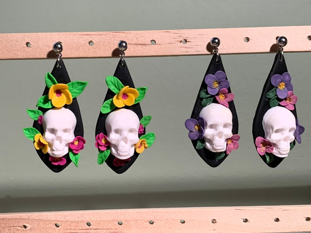 Flowery skull