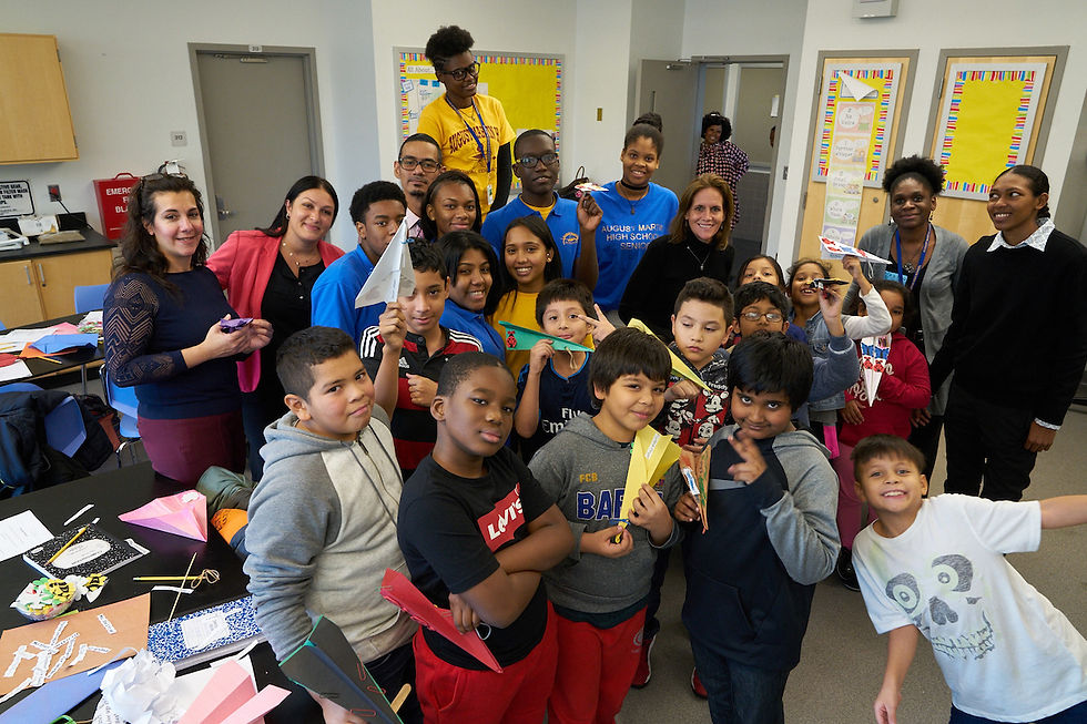JOIN US: Take a photo of your paper airplane, and share with us today! The sky’s the limit! #DreamsTakeFlight