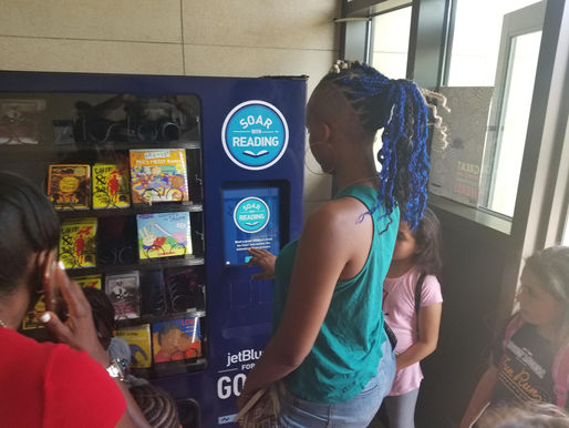 The Child Center and JetBlue Help Kids Soar with Reading!