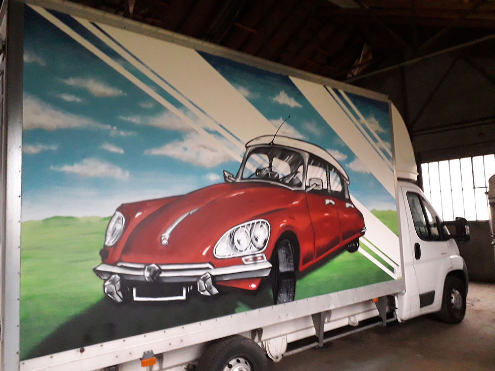Décoration d'un camion