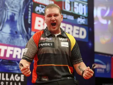 Dimitri Van Den Bergh Snubbed Out Of Darts Premier League