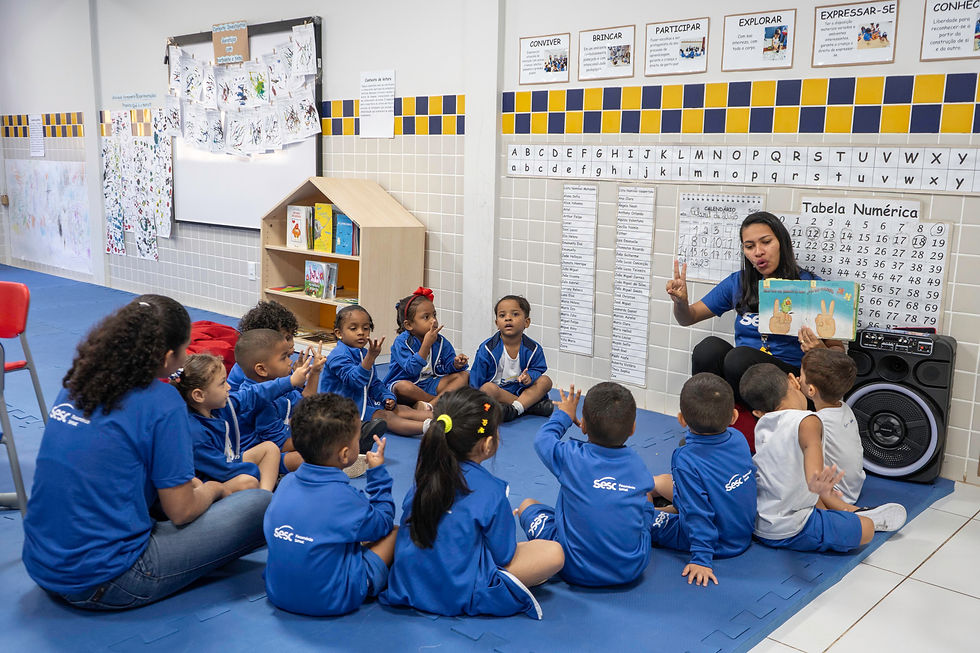 Sesc abre inscrições para vagas gratuitas na Educação Infantil e Projeto Criar Sesc em 2027