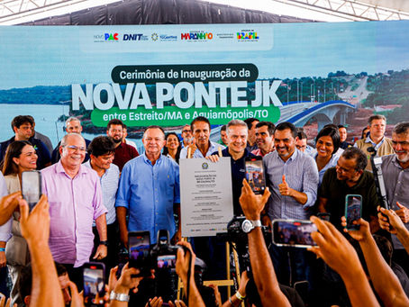 Nova Ponte Juscelino Kubitschek de Oliveira é inaugurada entre Maranhão e Tocantins