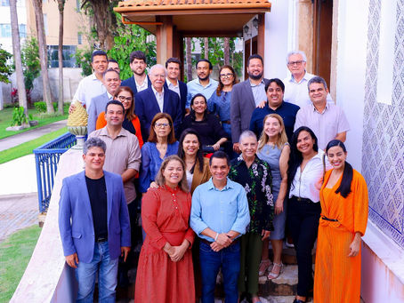 Deputados fazem visita de cortesia a Roseana Sarney após retorno de tratamento de saúde em São Paulo