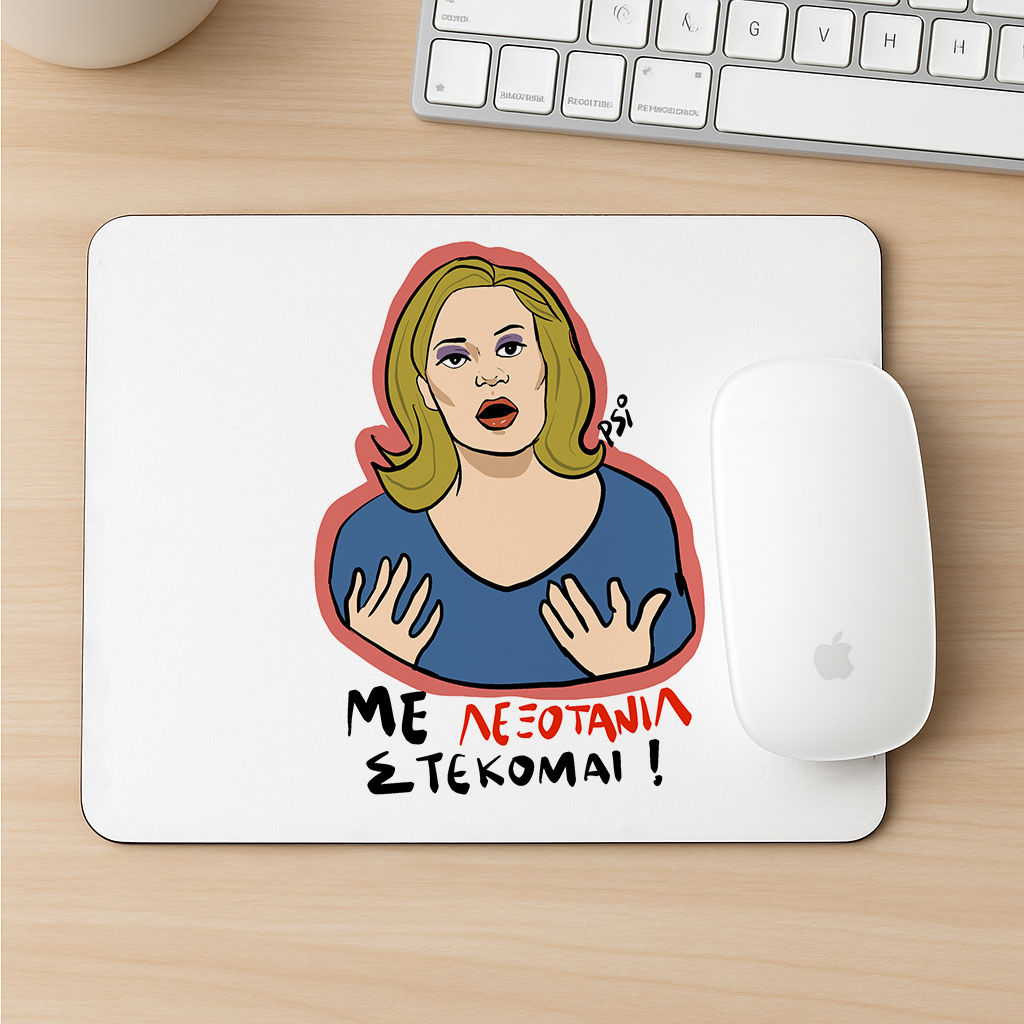 Mousepad με cult,αστεία ατάκα ΜΕ ΛΕΞΟΤΑΝΙΛ ΣΤΕΚΟΜΑΙ από το ΕΙΣΑΙ ΤΟ ΤΑΙΡΙ ΜΟΥ από Psi Collection