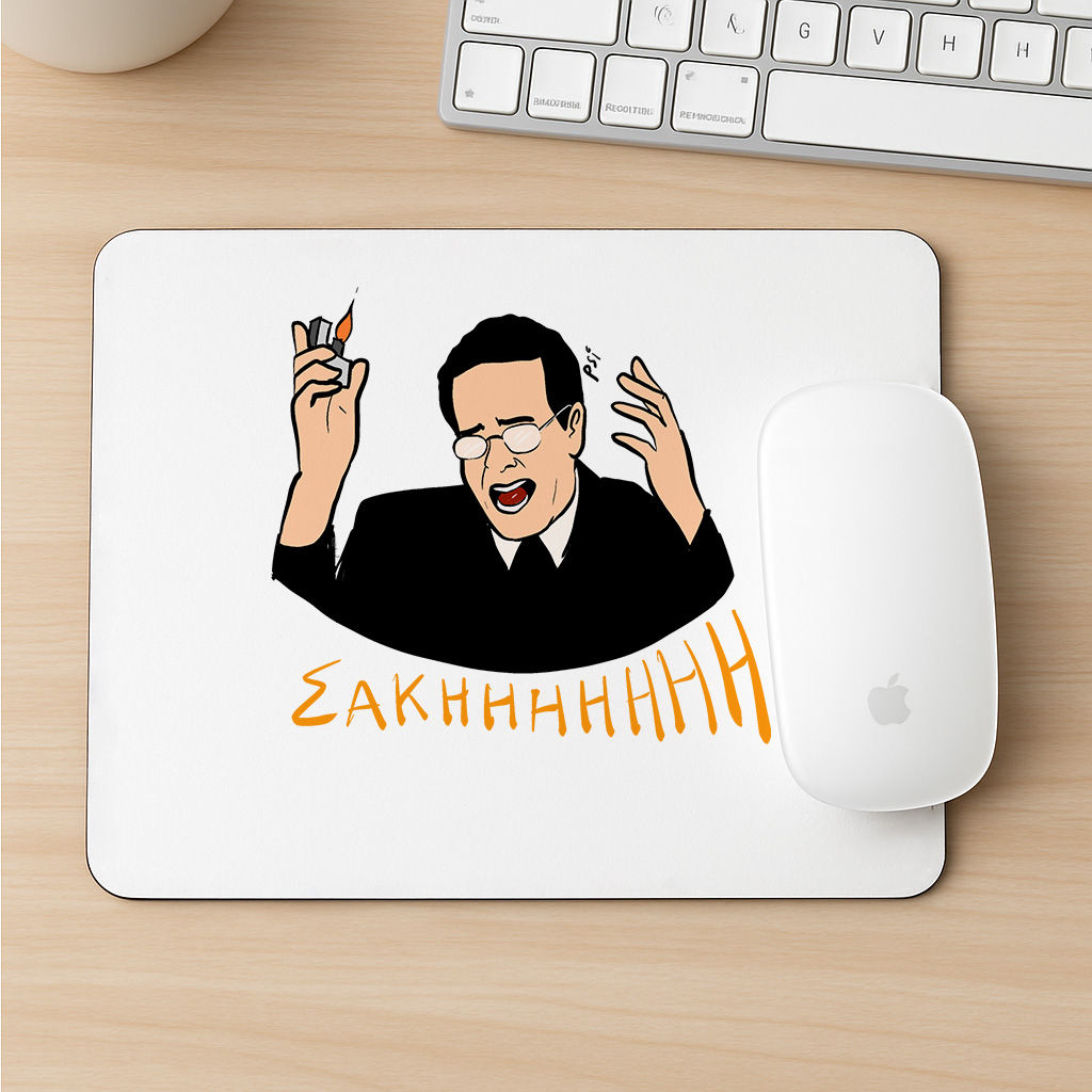 Mousepad με cult,αστεία ατάκα ΣΑΚΗ από Κωνσταντίνου και Ελένης από Psi Collection