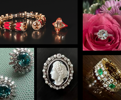 Handgefertigtes Emaille-Armband und Ohrringe in Rot und Gold von MXHM Fine Jewelry München