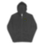 Thumbnail: Unisex fleece zip up hoodie