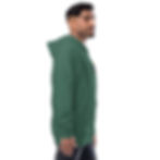 Thumbnail: Unisex fleece zip up hoodie