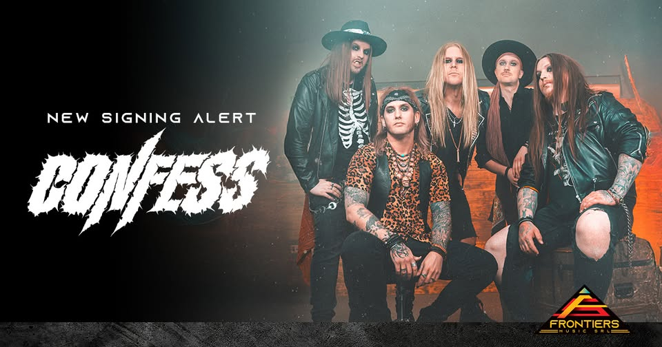 Frontiers Music Srl ficha a Confess