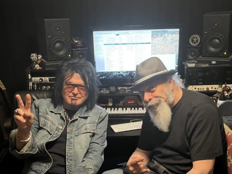 Los veteranos de los 80 HURRICANE finalizando su nuevo álbum de estudio