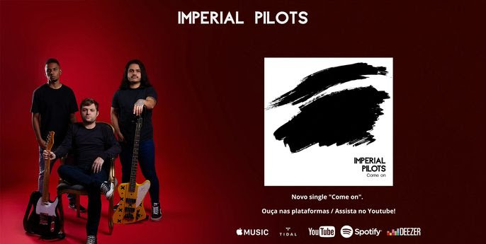 El trío de rock alternativo Imperial Pilots lanza nuevo sencillo “Come on”