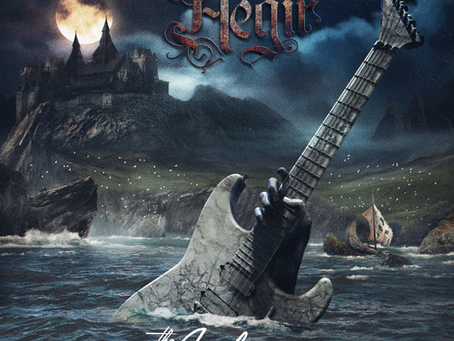El triturador de guitarras polaco Mariusz Lemanski AEGIR : el debut de larga duración The Awakening