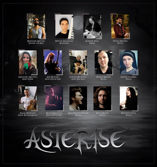 La banda internacional de power metal Asterise lanzó su segundo álbum de estudio 'Tale of a Wandering Soul'