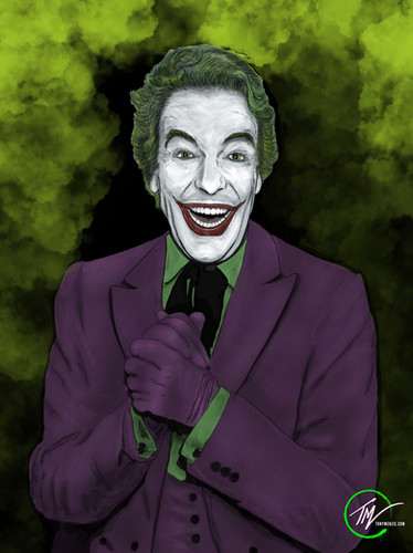 Joker `66 - Cesar Romero -- A3 ART PRINT | TONY MENZIE