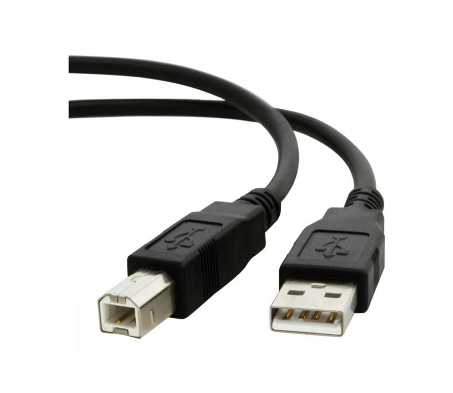 Cabo Usb A Macho X B Macho 5 Mts Impressora 2.0 Preto