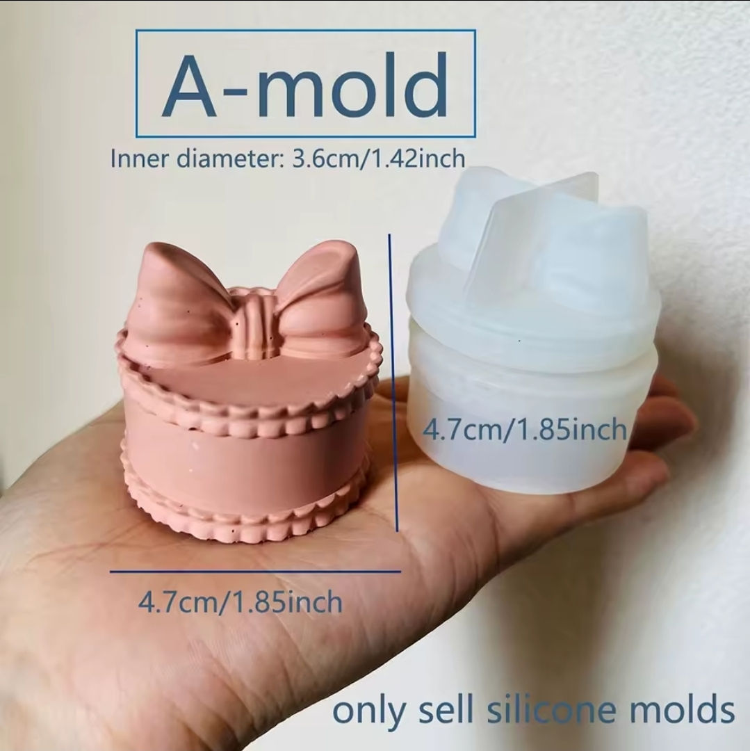 قالب علبة ببيونة صغير