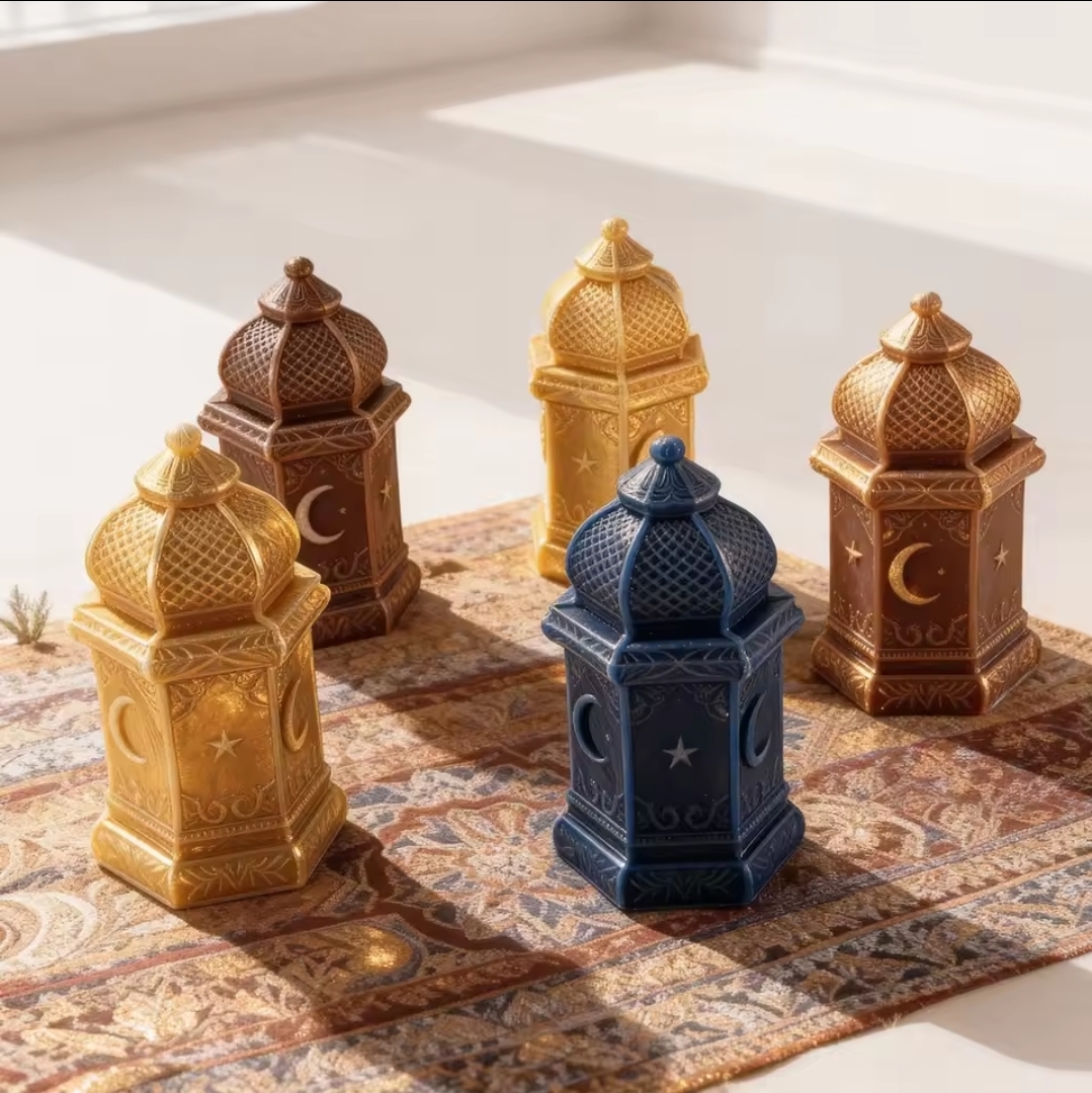 قالب شمعة قبة رمضان