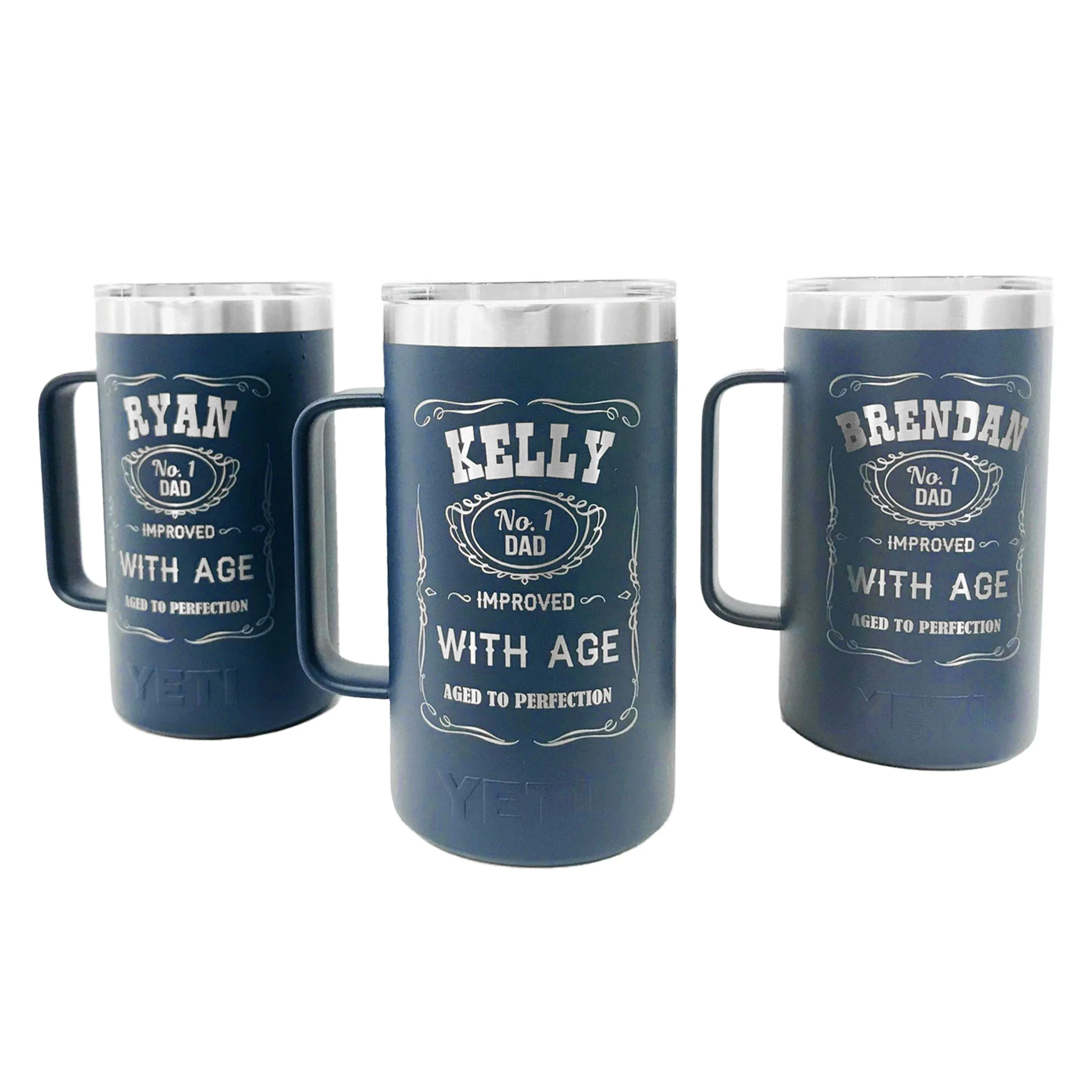 24oz Custom Engraved YETI Mug w Magslide Lid