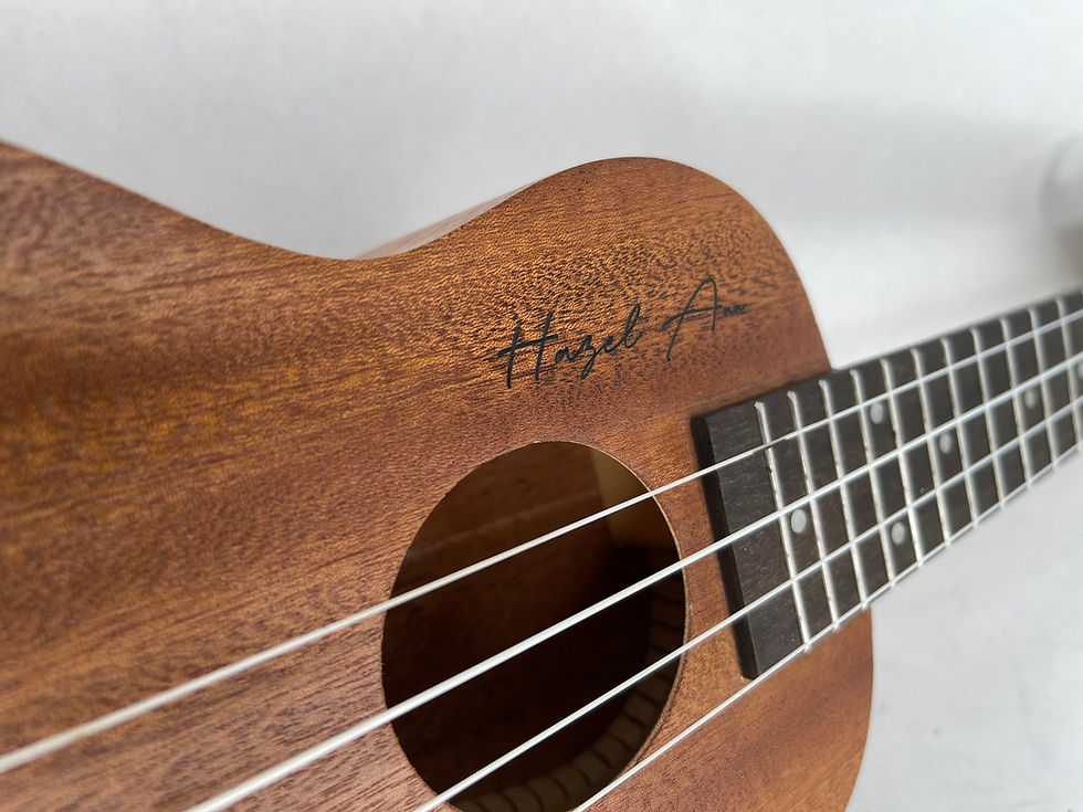 Thumbnail: Custom Engraved Ukulele