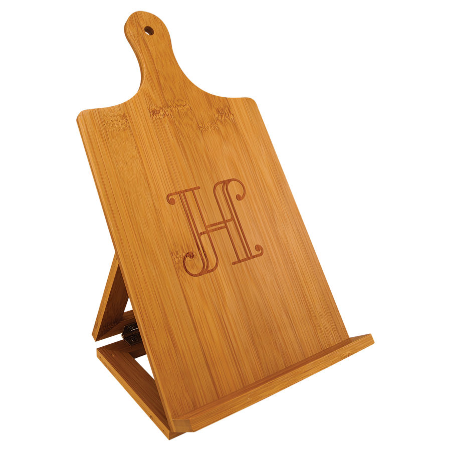 Thumbnail: Custom Engraved Bamboo Chef's Easel