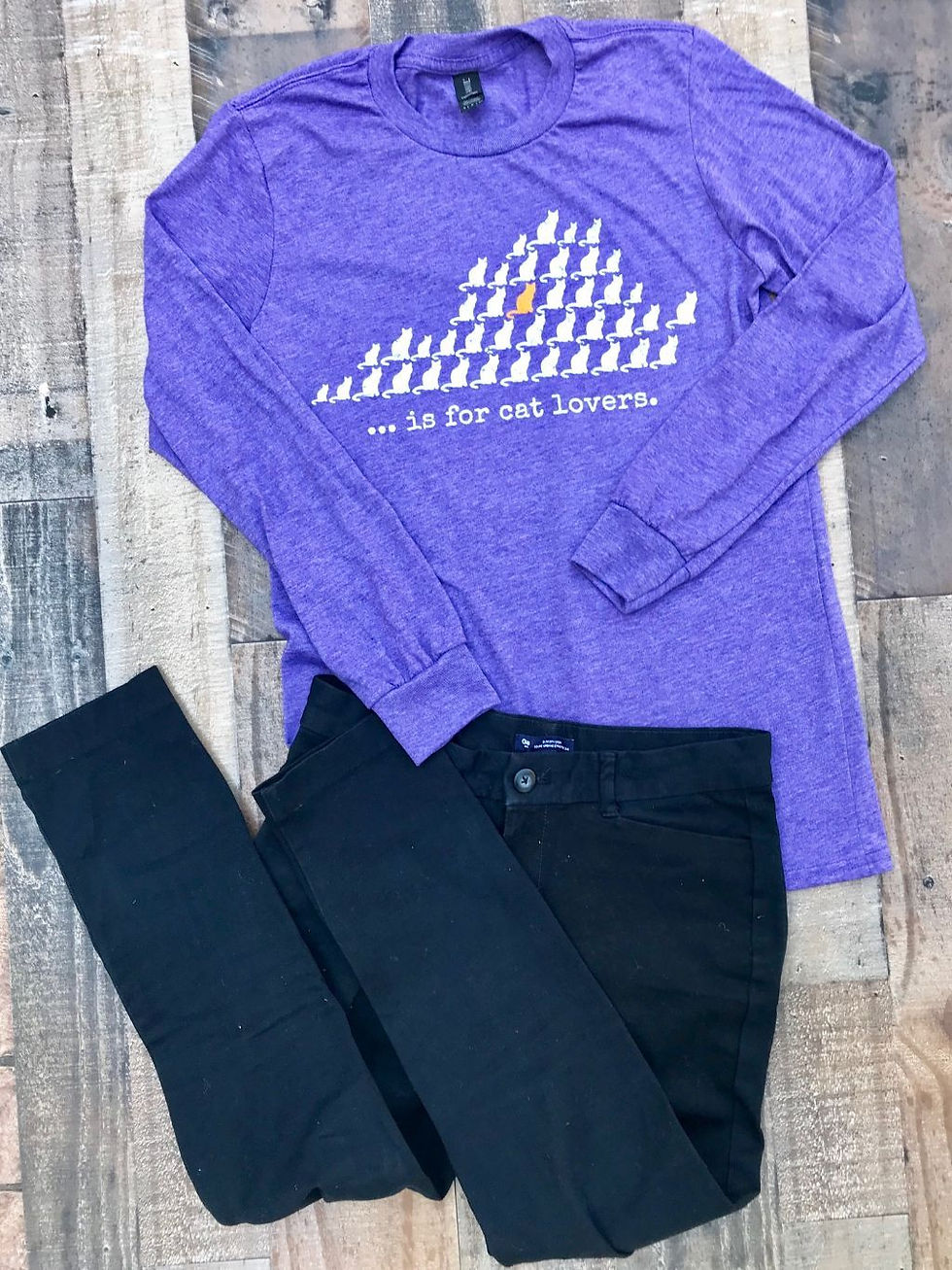 Thumbnail: "Virginia is for Cat Lovers" T-Shirt