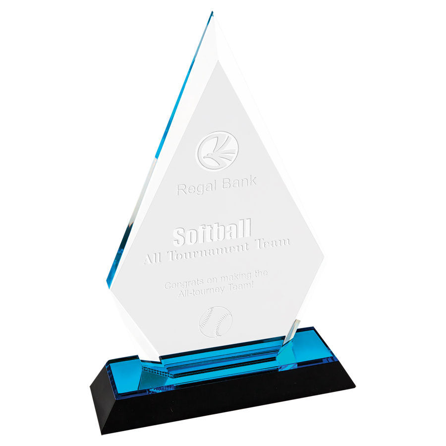 Thumbnail: Custom Engraved Arrow Point Acrylic Award