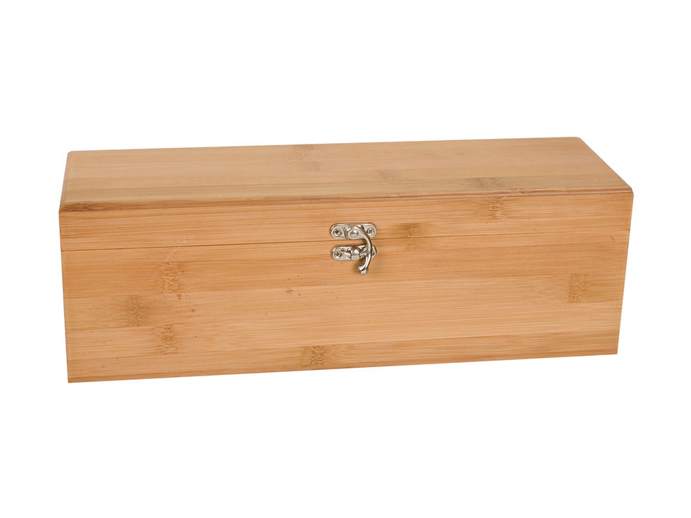 Thumbnail: Custom Engraved Wine Box Set w/ 4 Tools
