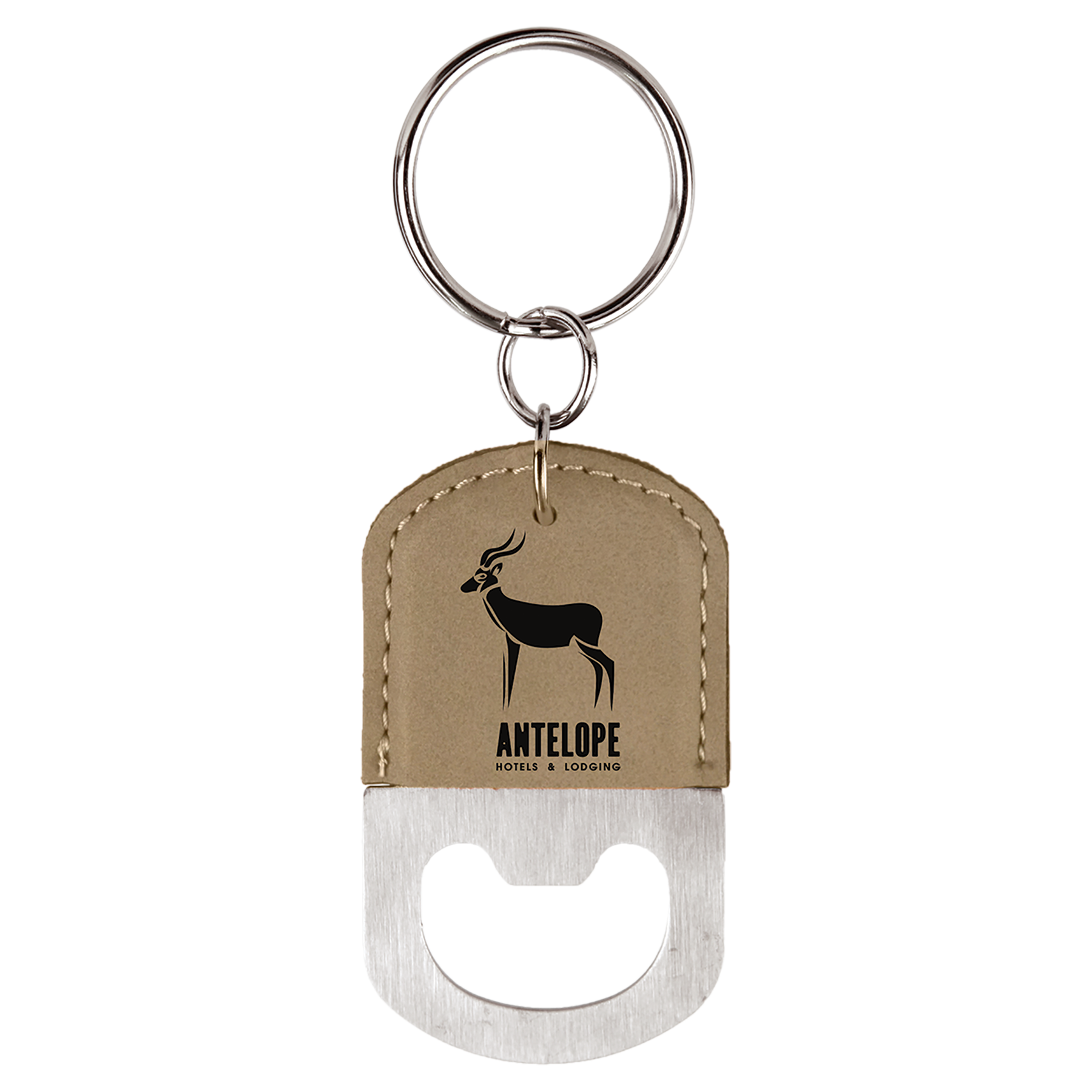 Custom Engraved Leatherette Keychain- Available in Multiple Shapes and Colors