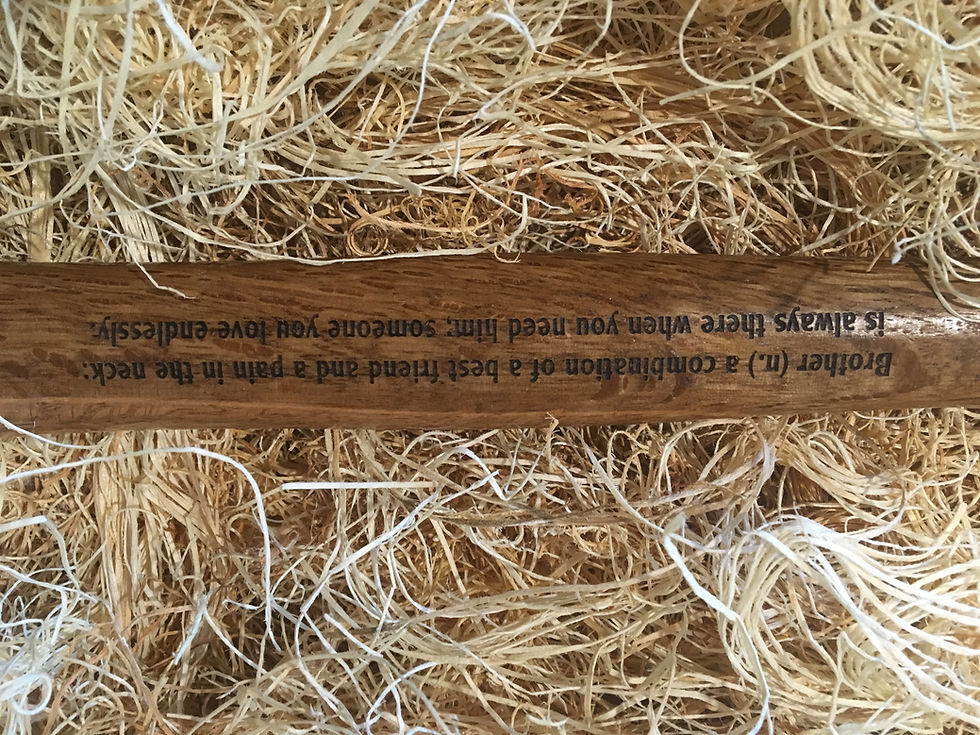 Thumbnail: Custom Engraved 16oz Solid Wood Hammer