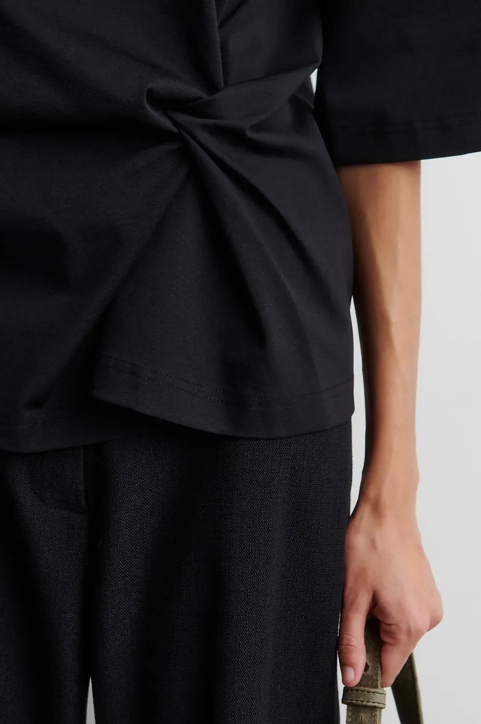 Thumbnail: Drape Top Black ARKIA  60870