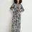 Thumbnail: Essentiel Helena brede broek met zebraprint H1OW