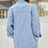 Thumbnail: Veronika Blue Denim Oversized Jacket