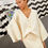 Thumbnail: Louanne Midi Skirt with side buttons Off White