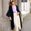 Thumbnail: Louanne Midi Skirt with side buttons Off White