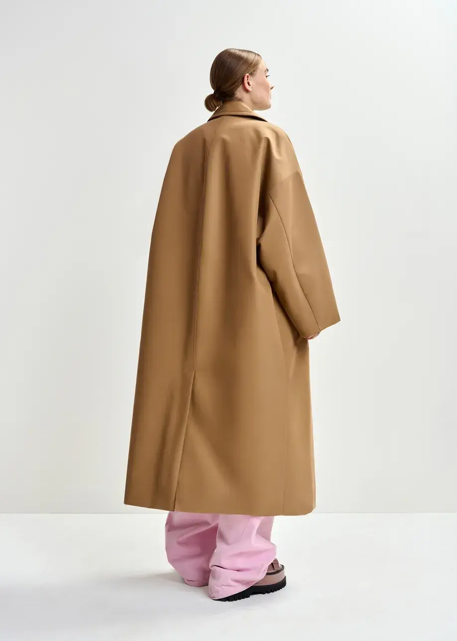 Thumbnail: Bruine oversized trenchcoat JOSJE-RS06
