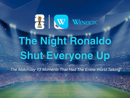 The Night Ronaldo Shut Everyone Up