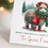 Thumbnail: Festive Sheep Christmas Card