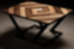 Geo Maze table by Robust Resin