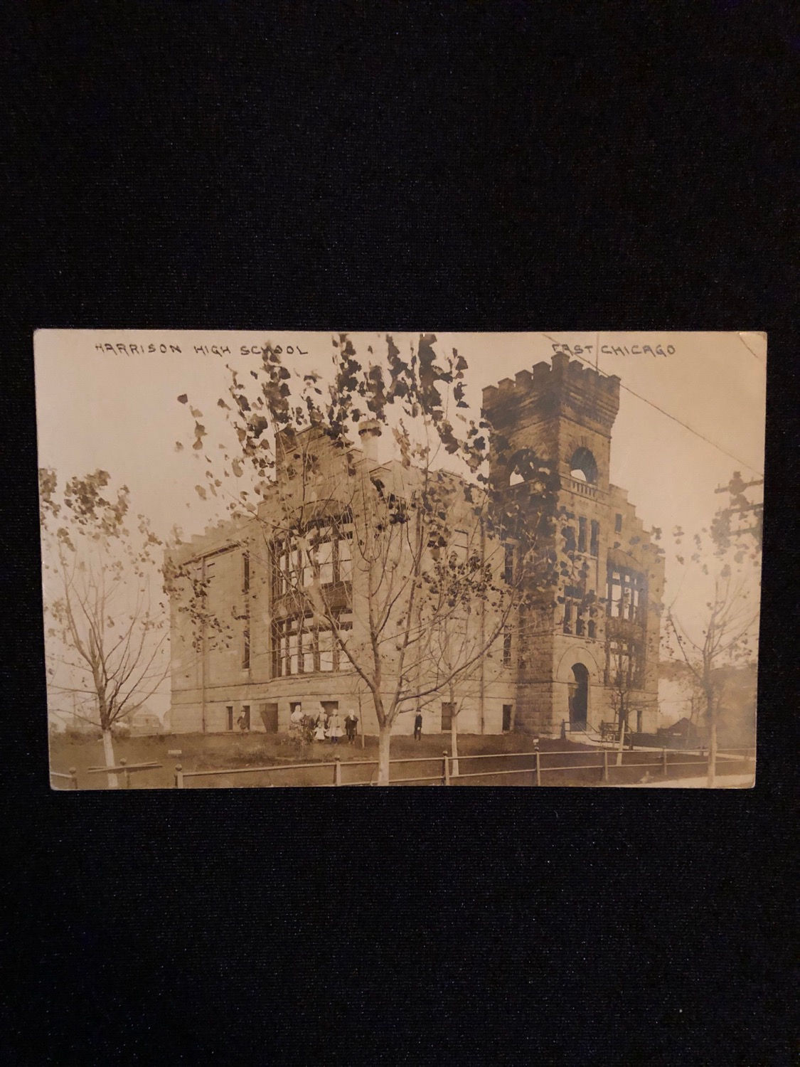 Easy Chicago Illinois - Harrison St. school 1907