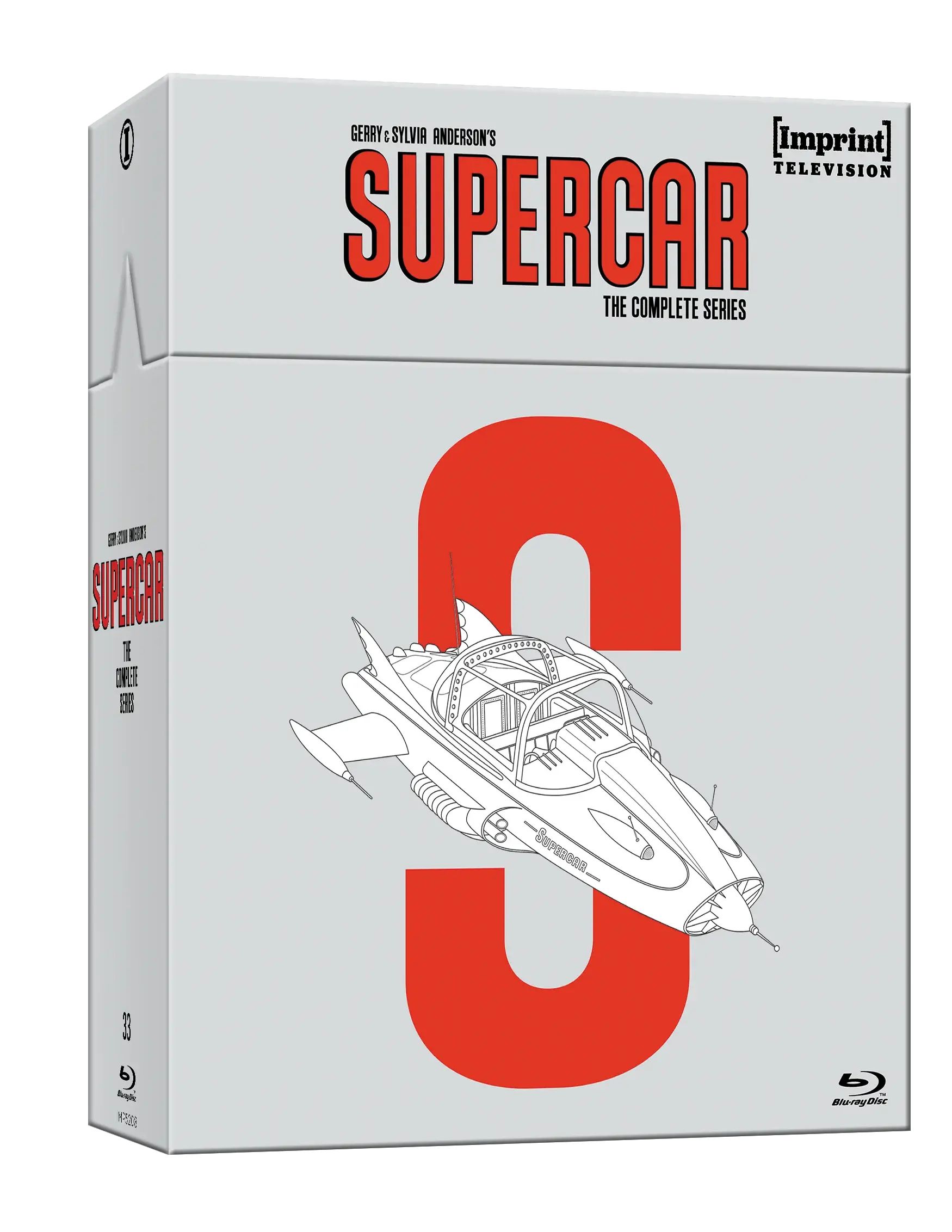 Front cover of Supercar: The Complete Series (1961 - 1962) LE Hardbox [Blu-ray] | peakbooks.shop