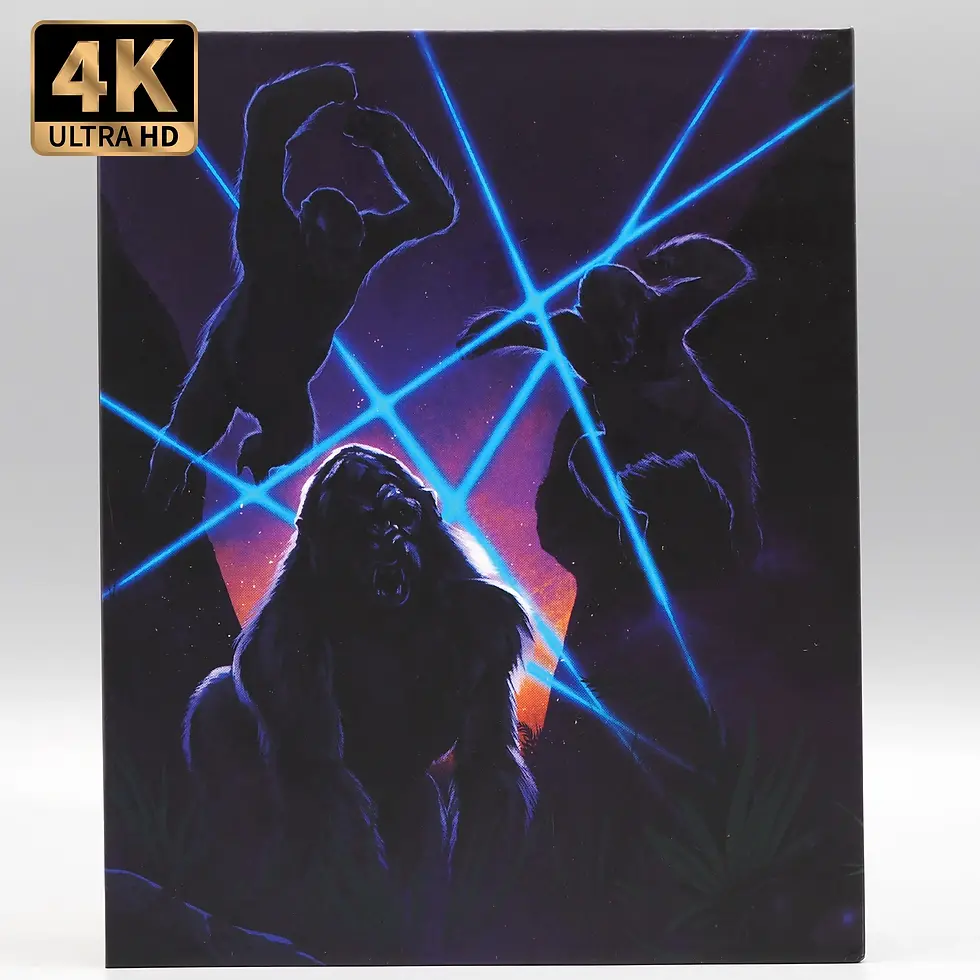 Back of deluxe magnet box of Congo [4K Ultra HD + Blu-ray Set] | peakbooks.co