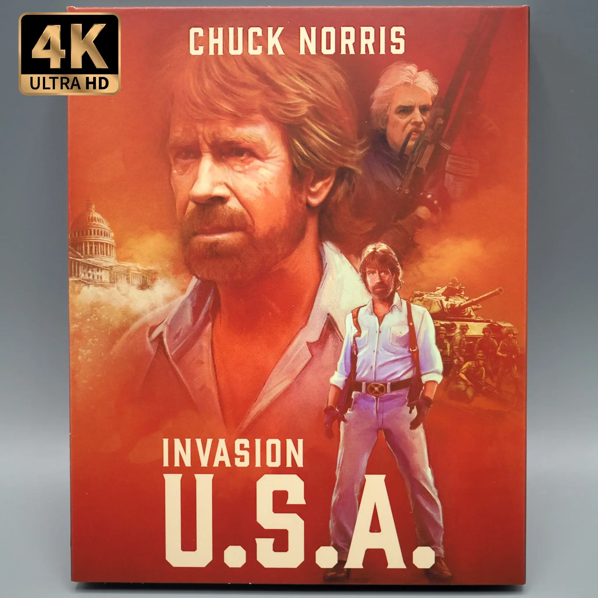 Front slipcover of Invasion U.S.A. [4K Ultra HD + Blu-ray Set] | peakbooks.co