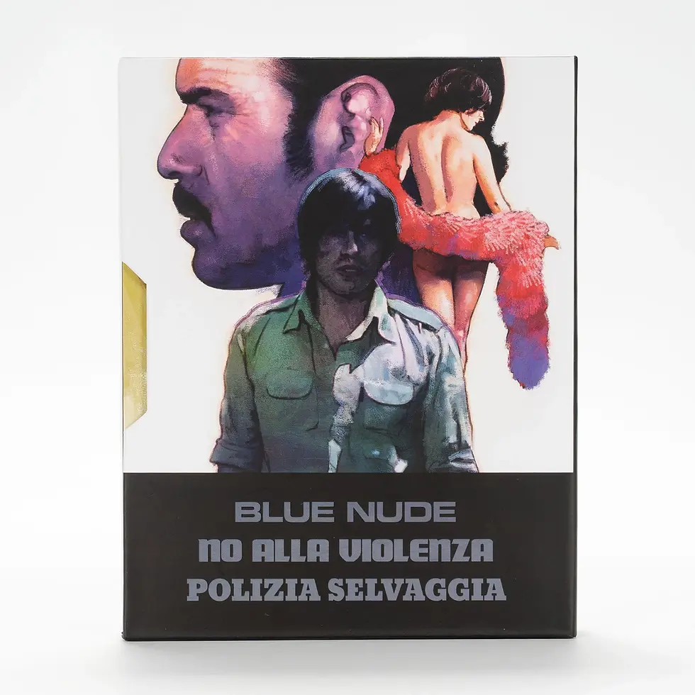 Back cover of Eurocrime Rarities: Volume 2 [Blu-ray] | peakbooks.shop