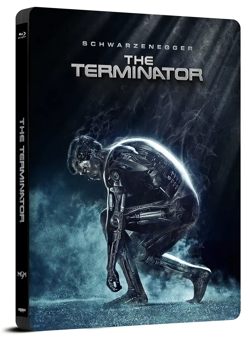 Front cover of The Terminator Limited Edition Steelbook (UK Import) [4K Ultra HD + Blu-ray] | peakbooks.shop