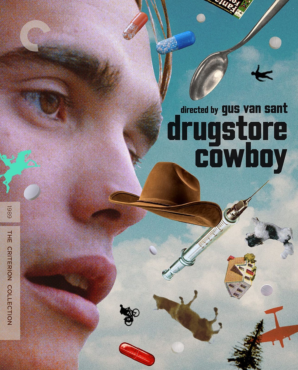 Front cover of Drugstore Cowboy [4K Ultra HD + Blu-ray] | peakbooks.shop
