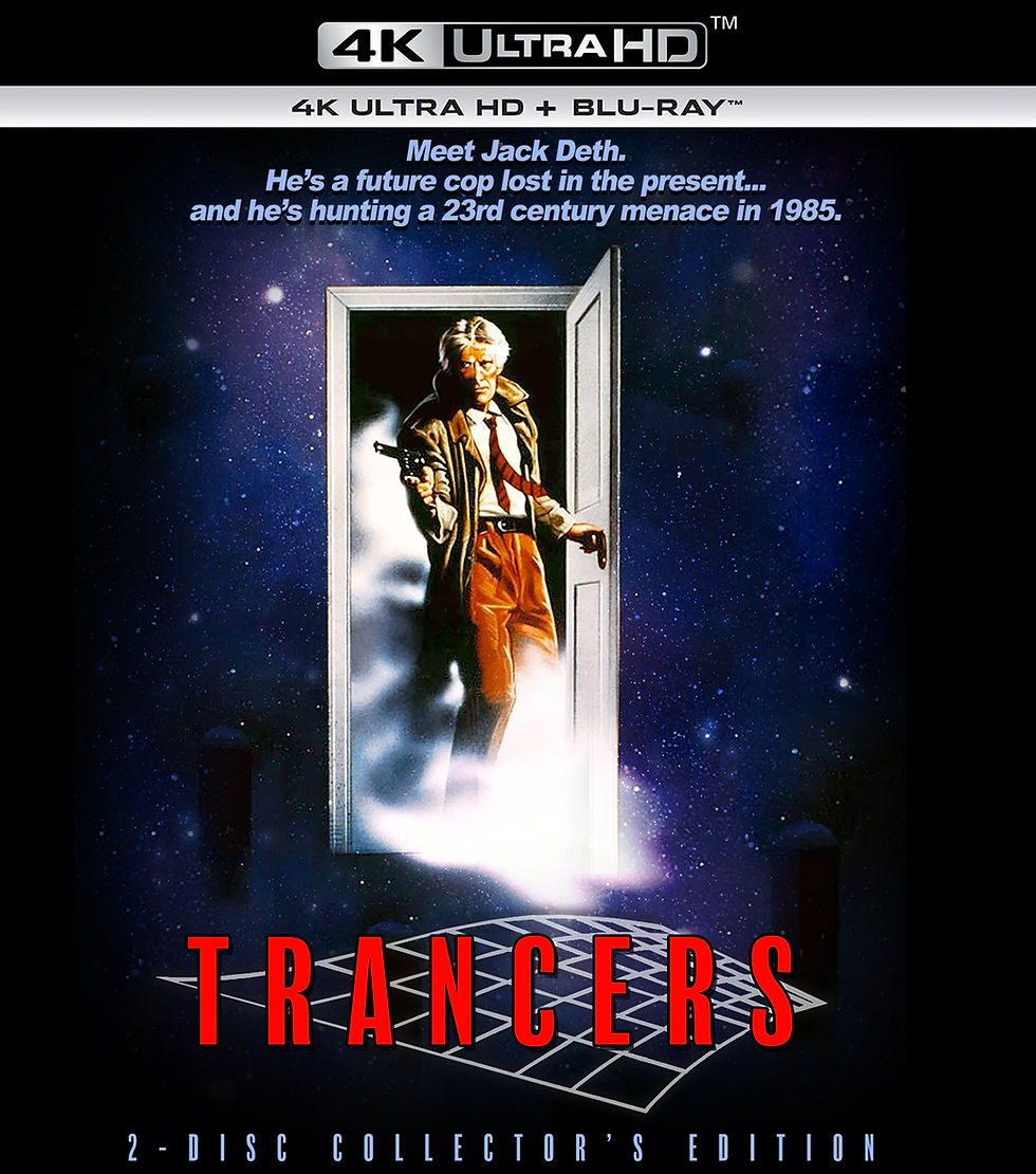 Front cover of Trancers [4K Ultra HD + Blu-ray] | peakbooks.shop