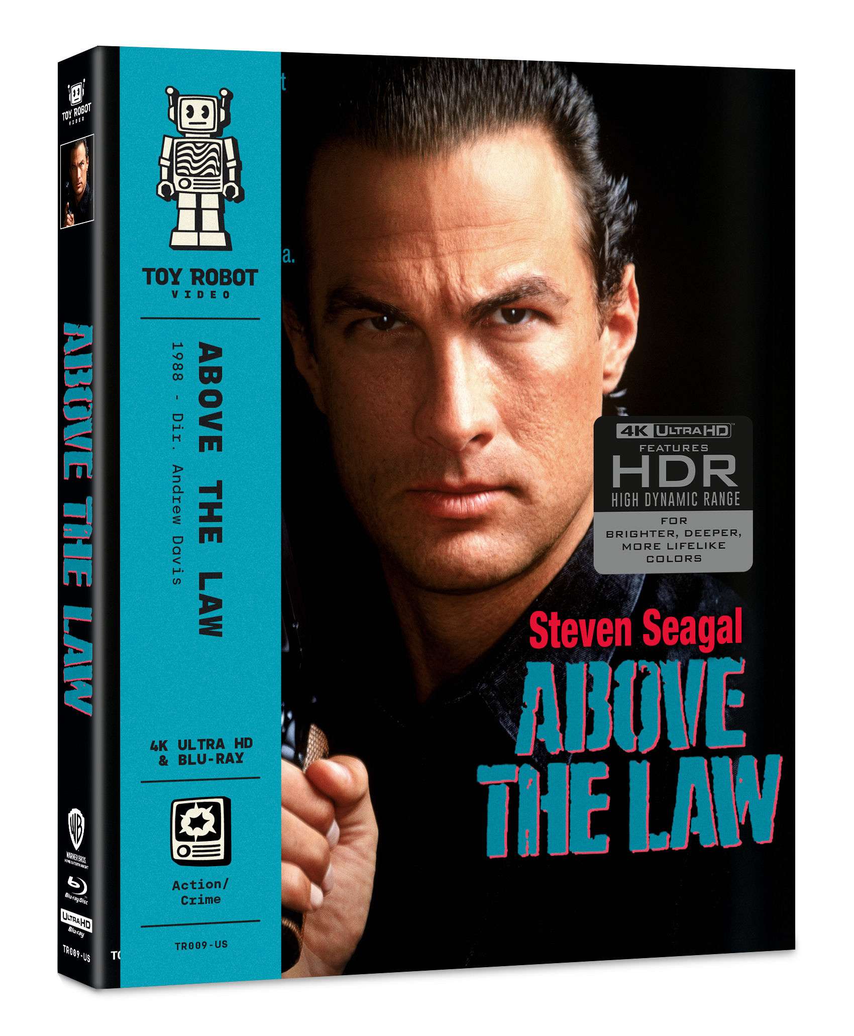 Front cover of Above the Law [4K Ultra HD + Blu-ray] | peakbooks.shop