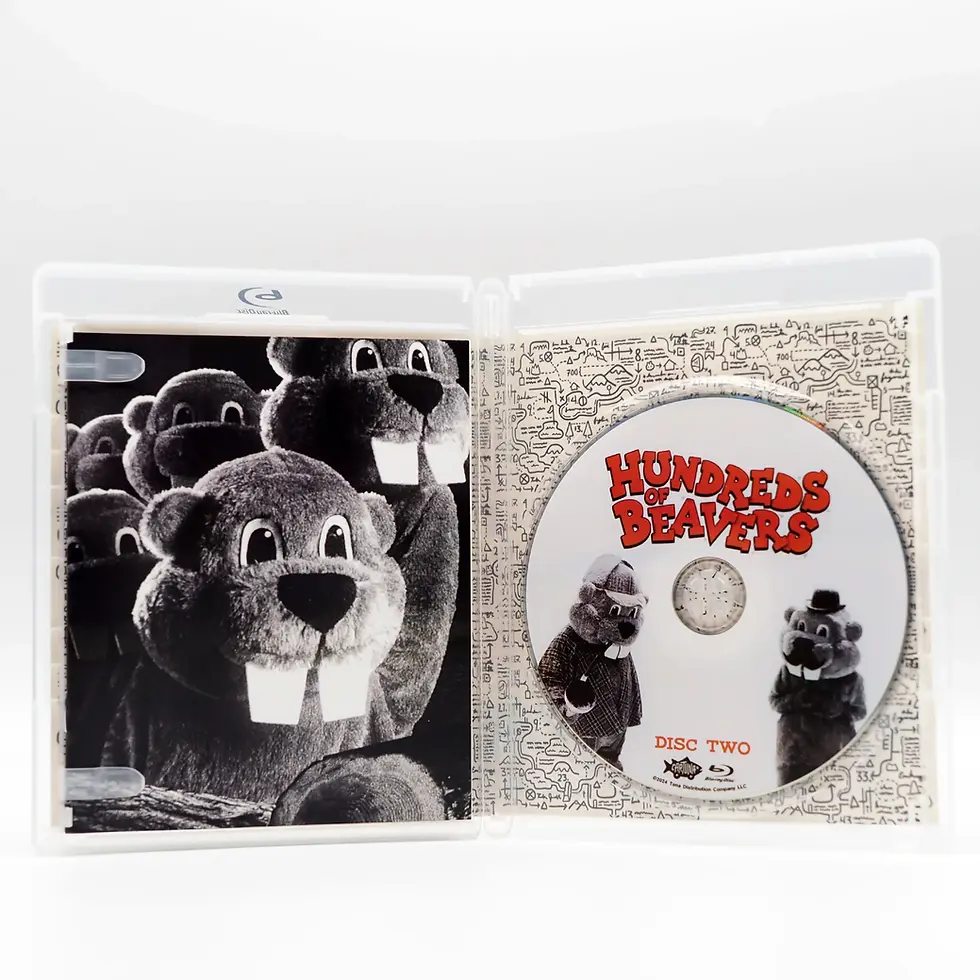 Thumbnail: Open case of Hundreds of Beavers [Blu-ray] | peakbooks.shop